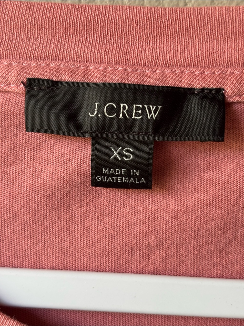 J. Crew Rose Pink Ruffle Sleeve Tiered Tee Dress - Picture 6 of 6